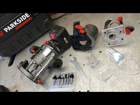 Видео: Аккумуляторная многофункциональная фрезерная машина Parkside Performance 20 V PMFAP 20-Li A1 3 в 1.