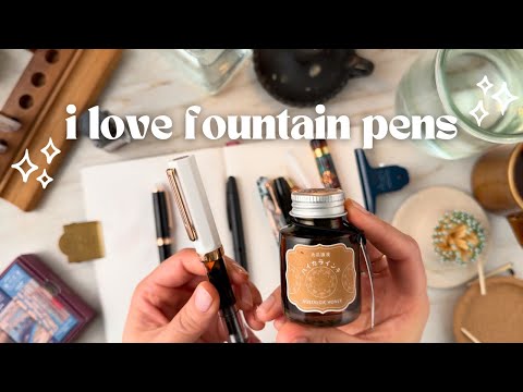 Видео: 🍁 Текущие перьевые ручки с чернилами на осень (в восторге!)
