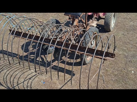 Видео: Самодельные грабли для мотоблока