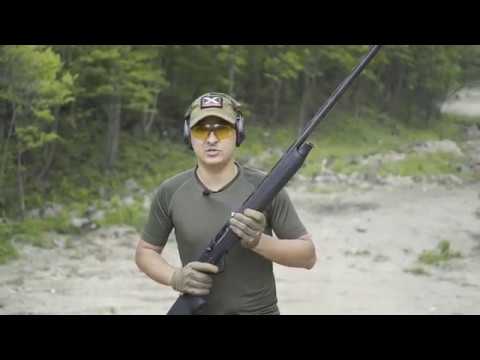 Видео: Ружье Fabarm XLR composite - сравнение стволов 760мм и 900мм.