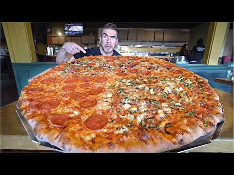 Видео: НИКТО НЕ ЗАВЕРШИЛ ПОЛОВИНУ ЭТОГО НЕПОБЕДИМОГО 32-ДЮЙМОВОГО НЬЮ-ЙОРКСКОГО ЧЕЛЛЕНДЖА ПИЦЦЫ | Джоэл ...