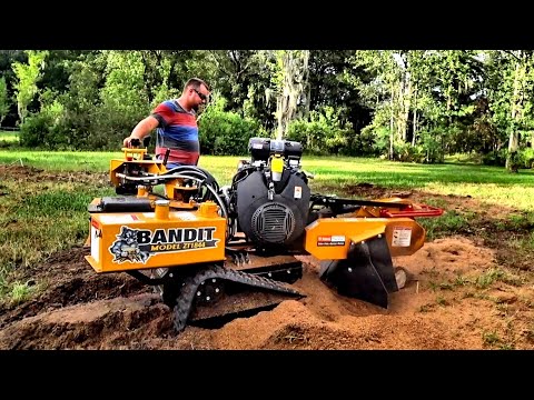 Видео: Я купил НОВЫЙ БИЗНЕС ПРОЕКТ. Машина для удаления ПНЕЙ. STUMP Grinder .