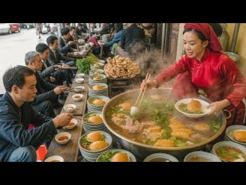 Видео: Самая популярная коллекция уличной еды во Вьетнаме! 50 вьетнамских уличных блюд