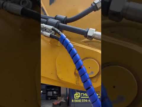 Видео: Установка на экскаватор XCMG линии быстросъёма