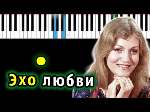 Видео: Анна Герман - Эхо любви | Piano_Tutorial | Разбор | КАРАОКЕ | НОТЫ + MIDI