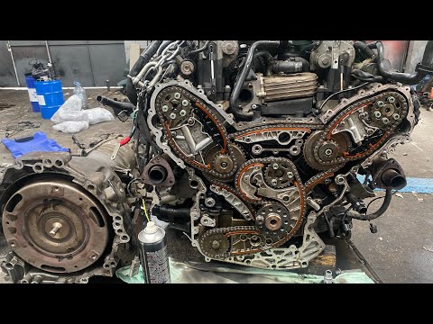 Видео: AUDİ A6 C6 timing  смяна на агренажна верига (част 1) дали веригите са ми за смяна ? 🤨⏰