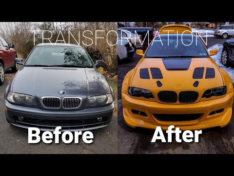 Видео: Сборка BMW E46 GTR за 10 минут