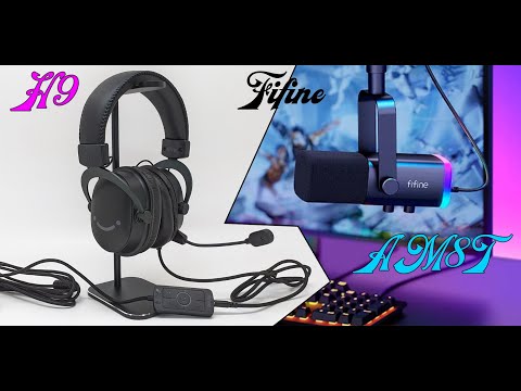 Видео: N7 Molot - распаковка #Fifine H9 и AM8T