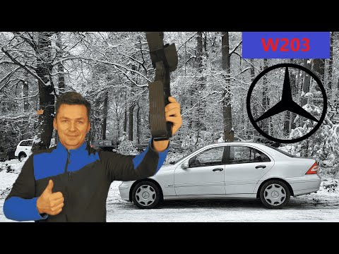 Видео: Probleme W203. Mercedes C klass. Машина не едет. Сломалась педаль газа. ошибка P2003. Диагностика.