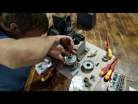 Видео: Nice rd400 замена шестерни