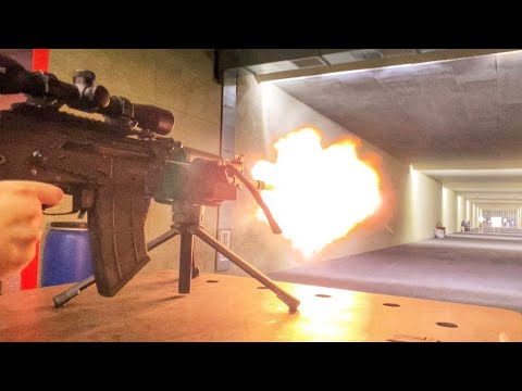 Видео: Сайга 410к-04: пуля Шар на порохе Сокол и Ирбис-410, капсюль КВ-209, 50м, парадокс 75 мм.