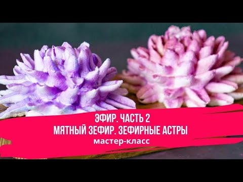Видео: Мятный Зефир. Зефирные Астры. Часть 2