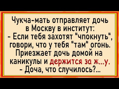 Видео: Как Чукчанке в Москве засадили! Сборник свежих анекдотов! Юмор!