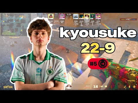 Видео: КЁСУКЭ 22-9 ЕС FACEIT POV (Dust2) | 4970 ЭЛО