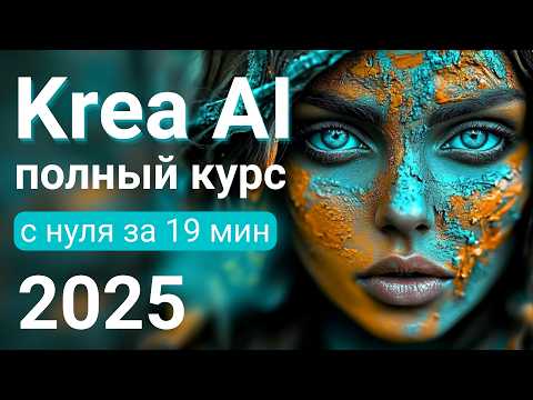 Видео: Krea AI – ПОЛНЫЙ курс  НОВЫЕ функции 2025