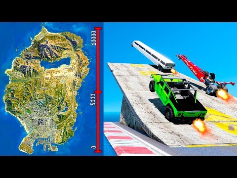 Видео: НОВЫЙ РЕКОРД! СМОГУТ ЛИ ЧИТ ТАЧКИ ПЕРЕЛЕТЕТЬ ВСЮ КАРТУ ГТА 5 НА СКОРОСТИ 2000 КМ/ЧАС? ГТА 5 МОДЫ!