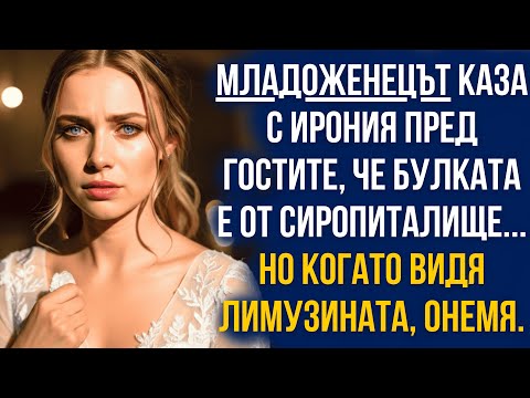 Видео: Младоженецът се подигра с булката, че е от сиропиталище… но лимузината го накара да онемее!