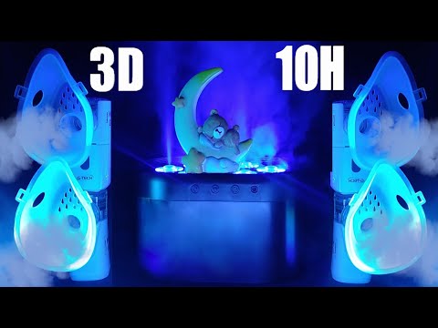 Видео: 😴ASMR: потрясающий 3D-аэрозоль. Пять небулайзеров с идеальным басом для сна 💤💤