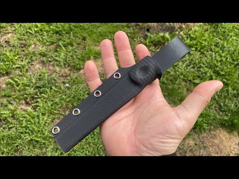 Видео: Как это сделано?  Ножны из Kydex (кайдекса) DIY