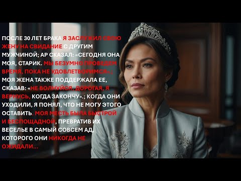 Видео: После 30 лет брака я застал жену на свидании с другим мужчиной; Моя месть была быстрой и...