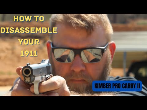 Видео: Как разобрать ваш 1911 / Kimber Pro Carry II