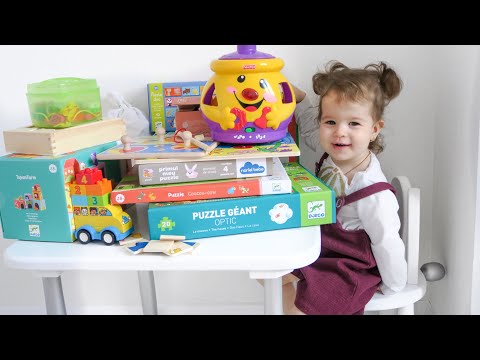 Видео: ЛУЧШИЕ РАЗВИВАЮЩИЕ ИГРЫ  от 1 года до 3 лет/ Удобное хранение игрушек