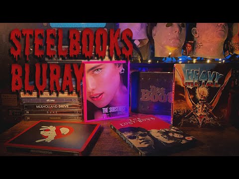 Видео: Обзор коллекции Bluray Steelbooks Коллекционные издания