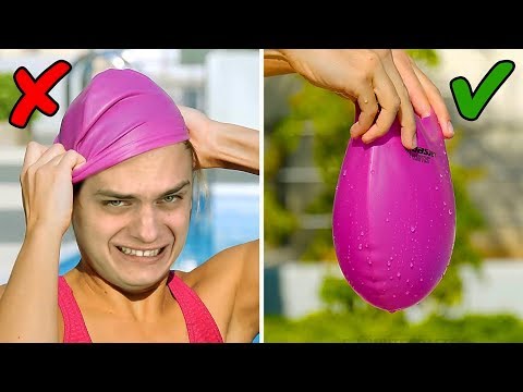 Видео: Bazya СМОТРИТ - 33 СУПЕР ЛАЙФХАКА для ЛЕТА