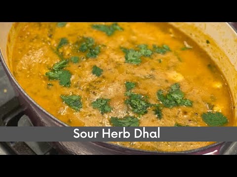 Видео: Кислый травяной дал | #sourherbdhal #perimaskitchen