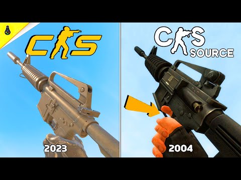 Видео: CS 2 против CS Source — детали и сравнение физики
