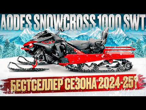 Видео: AODES SNOWCROSS Будет ли снегоход таким же успешным как квадроцикл?