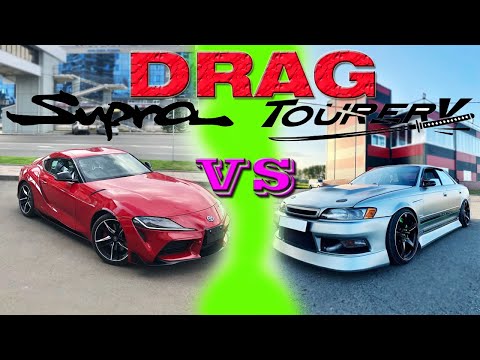 Видео: ЗАРУБА SUPRA RZ 3.0 stock VS MARK II JZX90 430+ hp