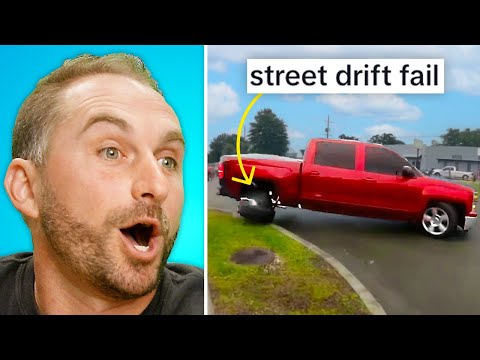 Видео: Профессиональный дрифтер отреагировал на неудачи любителя дрифта