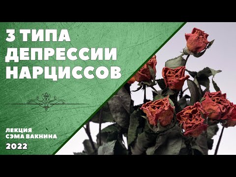Видео: 3 ТИПА ДЕПРЕССИИ НАРЦИССОВ. (Лекция Сэма Вакнина)