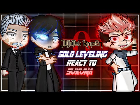 Видео: Solo Leveling react to Sukuna as New Monarch | Jujutsu Kaisen || GС