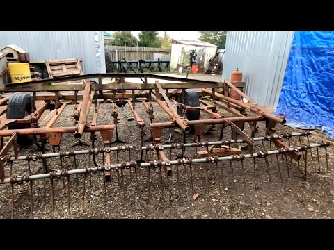 Видео: Ремонт культиватора КПС-4.2,   и модернизация штригелей. #сельскоехозяйство #культиватор