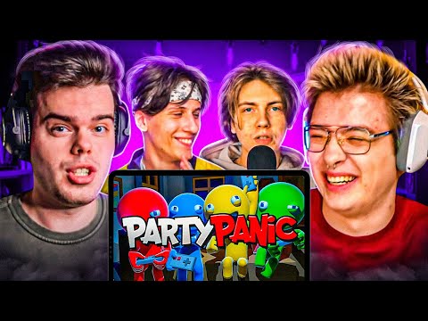 Видео: ШАРФ ИГРАЕТ в PARTY PANIC | УГАР И ССОРЫ ИЗ-ЗА МИНИ-ИГР (ft. Murzofix, Homyakly, Kopsteep)