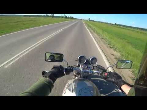 Видео: cb 400,покатушки .мини обзор.