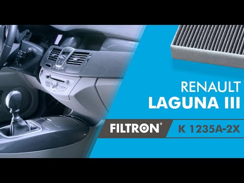 Видео: Как заменить салонный фильтр? – Renault Laguna III  – The Mechanics by FILTRON