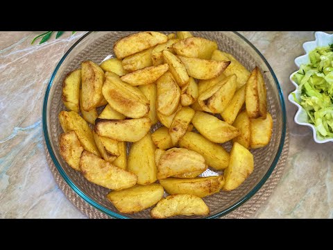 Видео: Картошка по деревенски в духовке / самый Вкусный рецепт / Дәмді картоп/ cooking and food vlogs