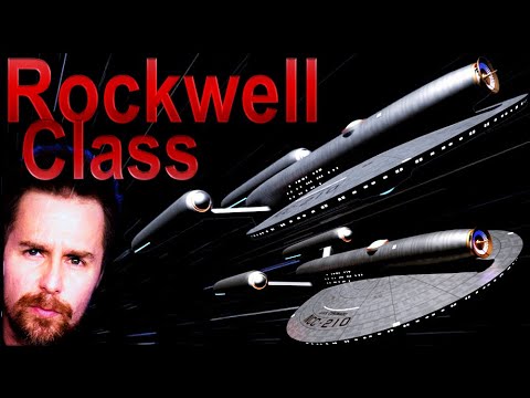 Видео: Первый звездолет Федерации: класс «Роквелл»