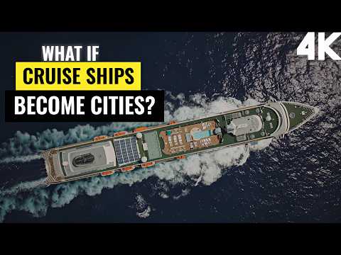Видео: Что если бы круизные лайнеры стали независимыми городами?