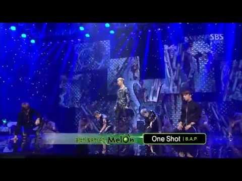 Видео: B.A.P [One Shot] @SBS Inkigayo Популярная песня 20130224