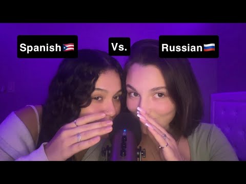 Видео: Испанские и русские слова в асмр с моей сестрой💖|Экстра тингли (часть 2)