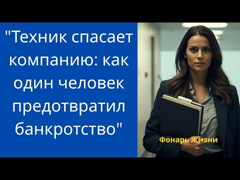 Видео: Техник спасает компанию: как один человек предотвратил банкротство