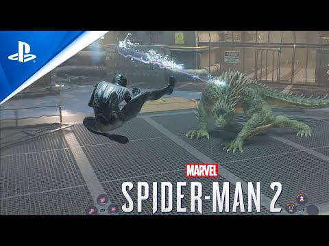 Видео: Человек-Паук 2. Бой с ящером. 4К