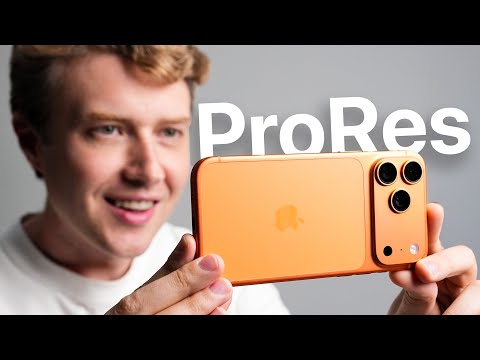 Видео: Тест камер iPhone 17 снятый на iPhone 17 Pro Max в ProRes RAW