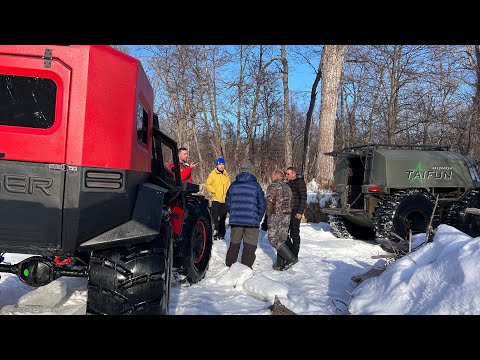 Видео: 2 часть Вездеход Тайфун  на «Тимона» дикая Камчатка