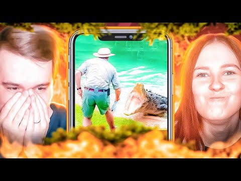 Видео: НЕВЕРОЯТНЫЕ МОМЕНТЫ СНЯТЫЕ НА КАМЕРУ! РЕАКЦИЯ С ЖЕНОЙ