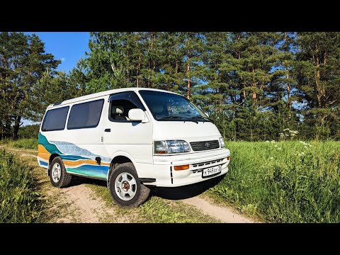 Видео: Обзор Toyota HiAce H100 1993 (KZH106)  - Бормотушки:Travel #19